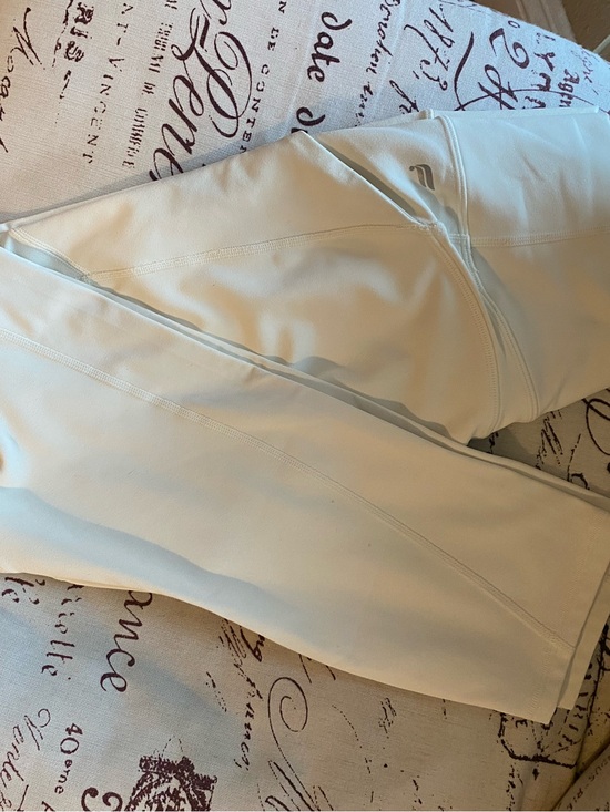 Fabletics Pants - Fabletics PureLuxe Leggings in Light Cream